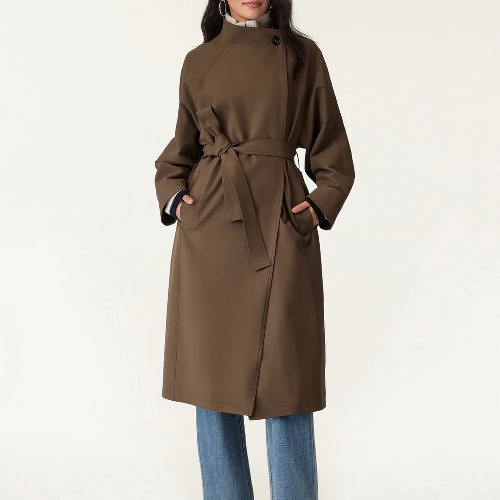OGL Waterproof/Windproof Belted Trench Coat – Size M